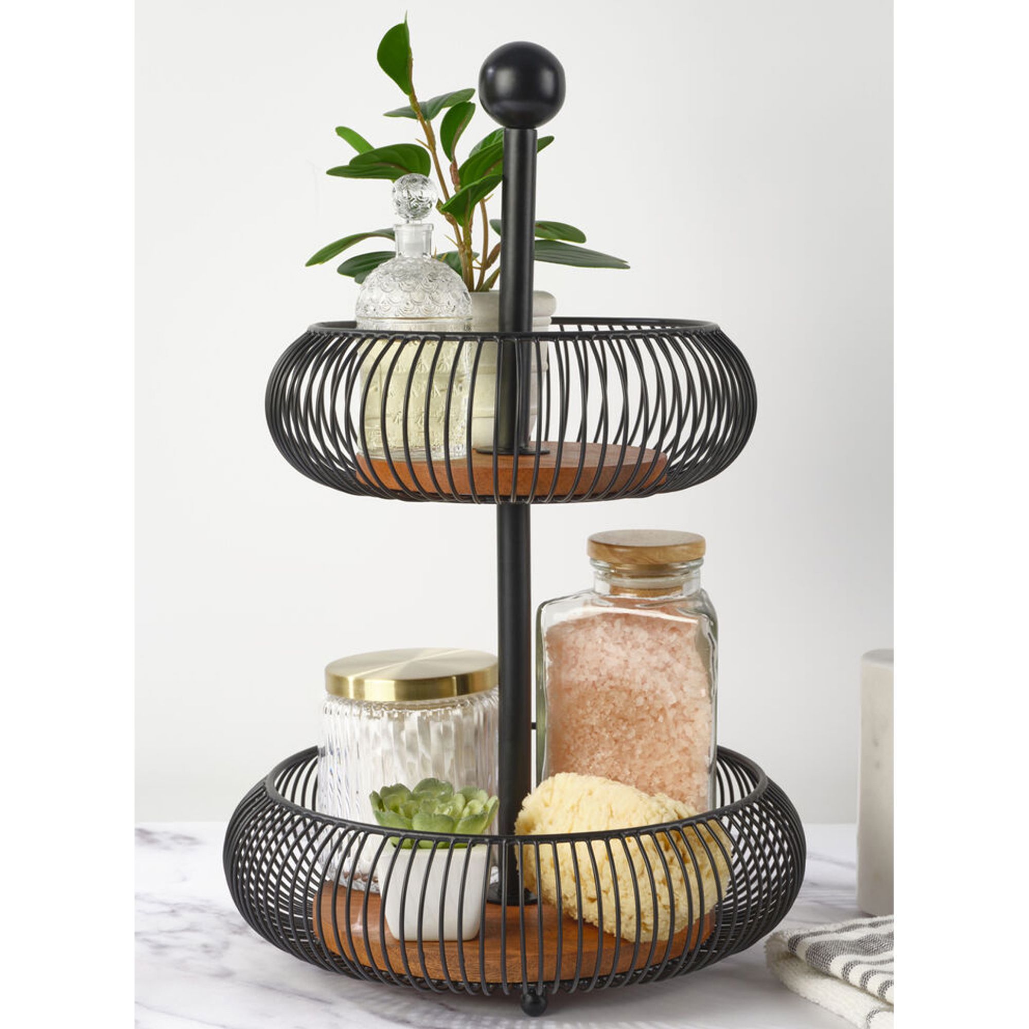 Gourmet Basics by Mikasa Westfield Storage Basket - Thumbnail 4