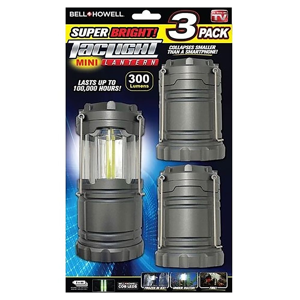 thumbnail image 2 of Bell + Howell TacLamp Military Grade Tactical Headlamp – Black, 3-Battery, High Performance 2 of 3