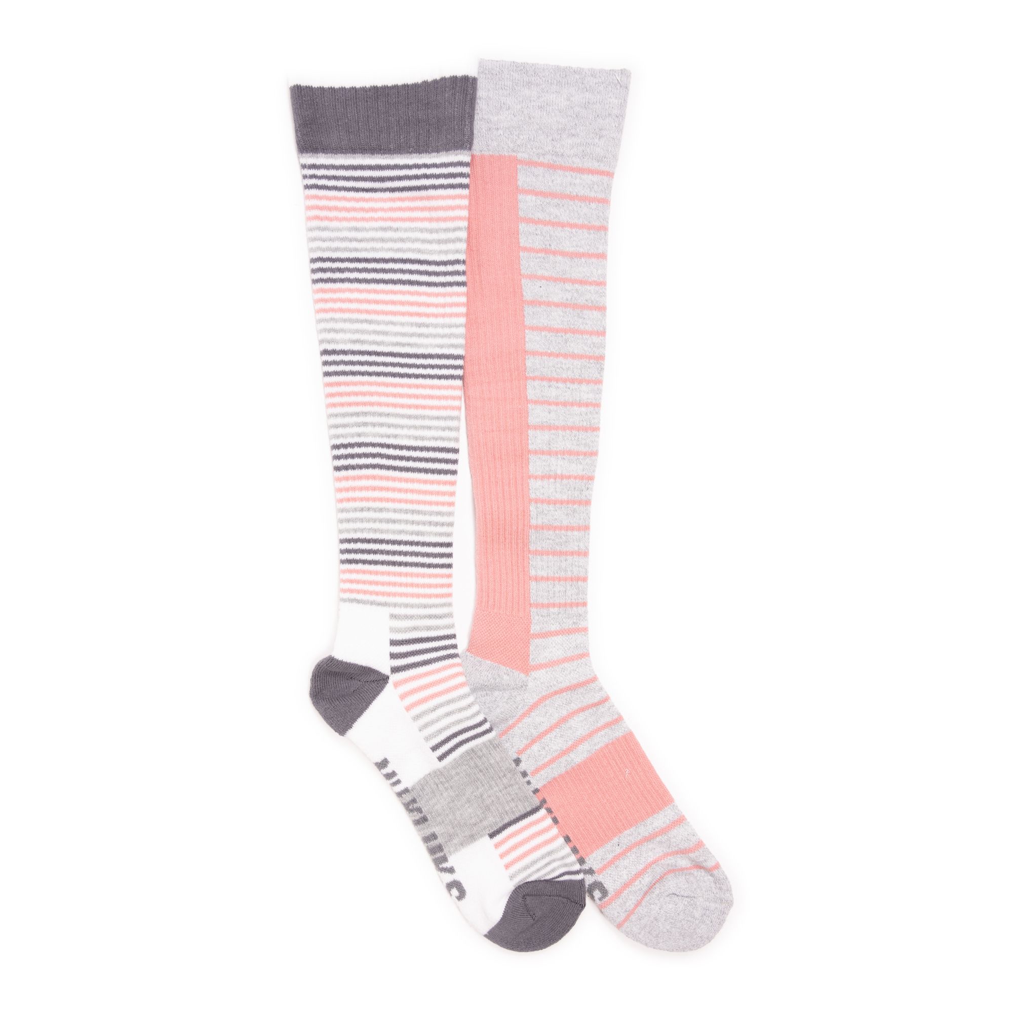 Muk Luks Women's Wide Width Nylon Knee-High Compression Socks, 3-Pack...