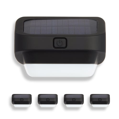6-Pack Solar Deck/Fence Lights