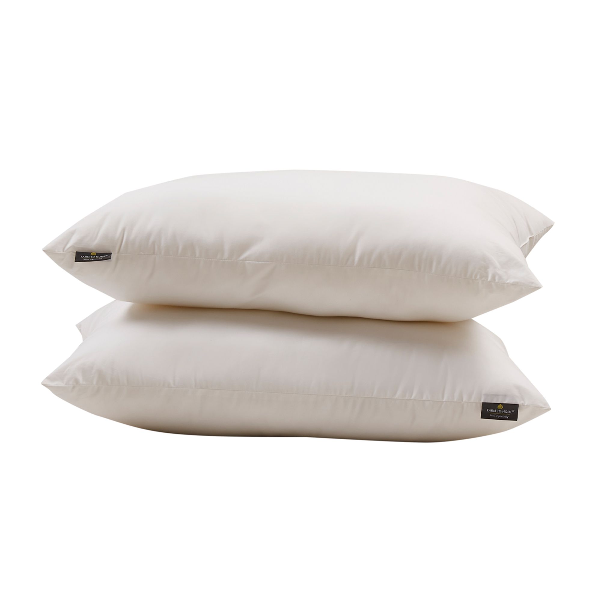 Farm to Home Organic Cotton Blend Down Alternative Pillow - Thumbnail 4