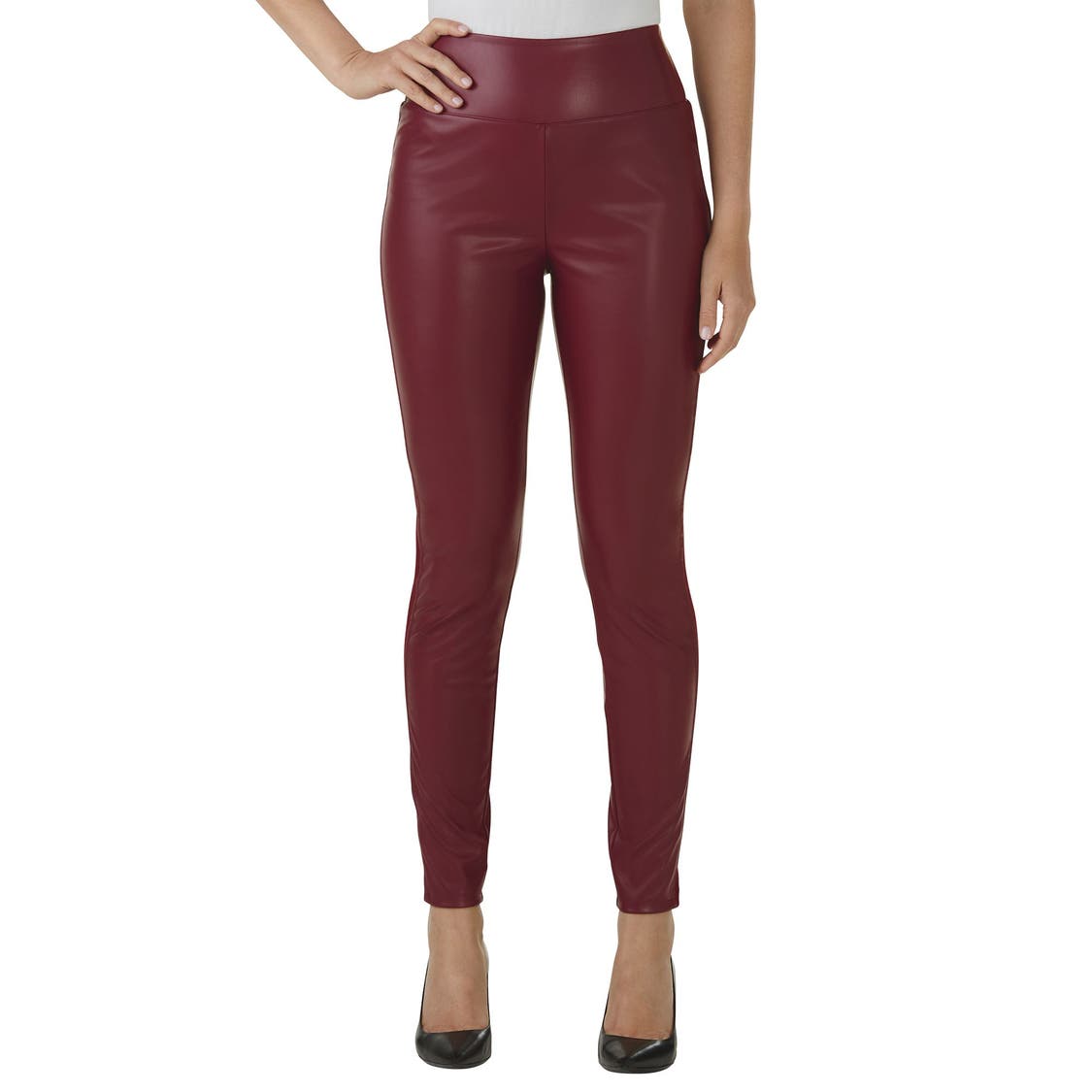 Jordan® Faux Leather Legging Stoneberry