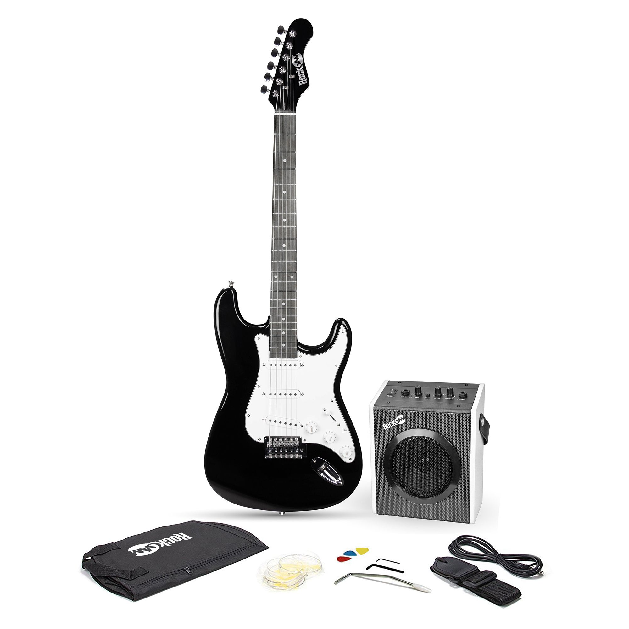 RockJam Full-Size Electric Guitar Kit | Stoneberry