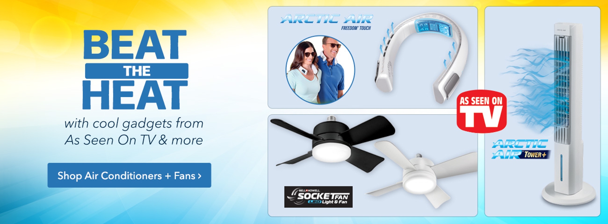Beat the Heat with Air Conditioners and Fans from Stoneberry.com