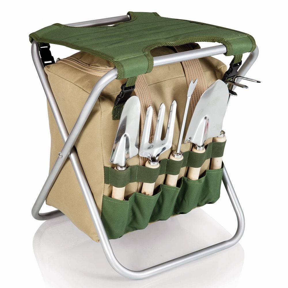 Picnic Time Gardener Seat and Tool Set - Thumbnail 5