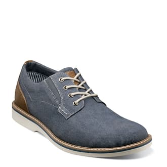 En's Nunn Bush Otto Canvas Plain Toe Oxford