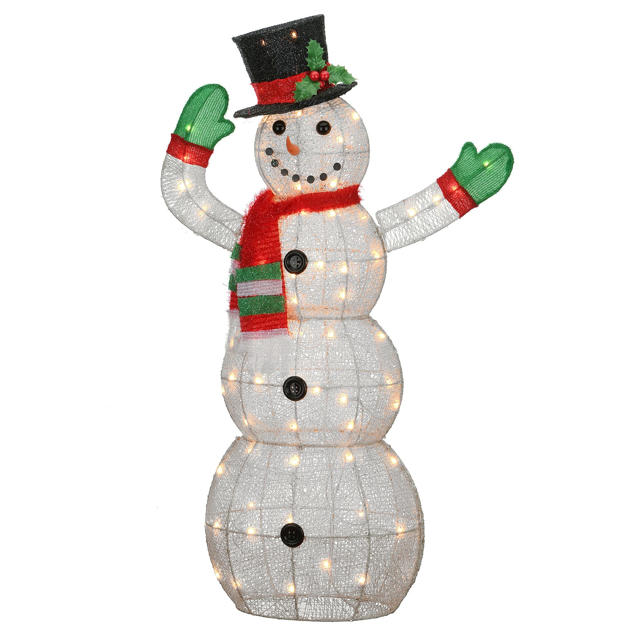 6' Inflatable Brain Freeze Snowman | Stoneberry