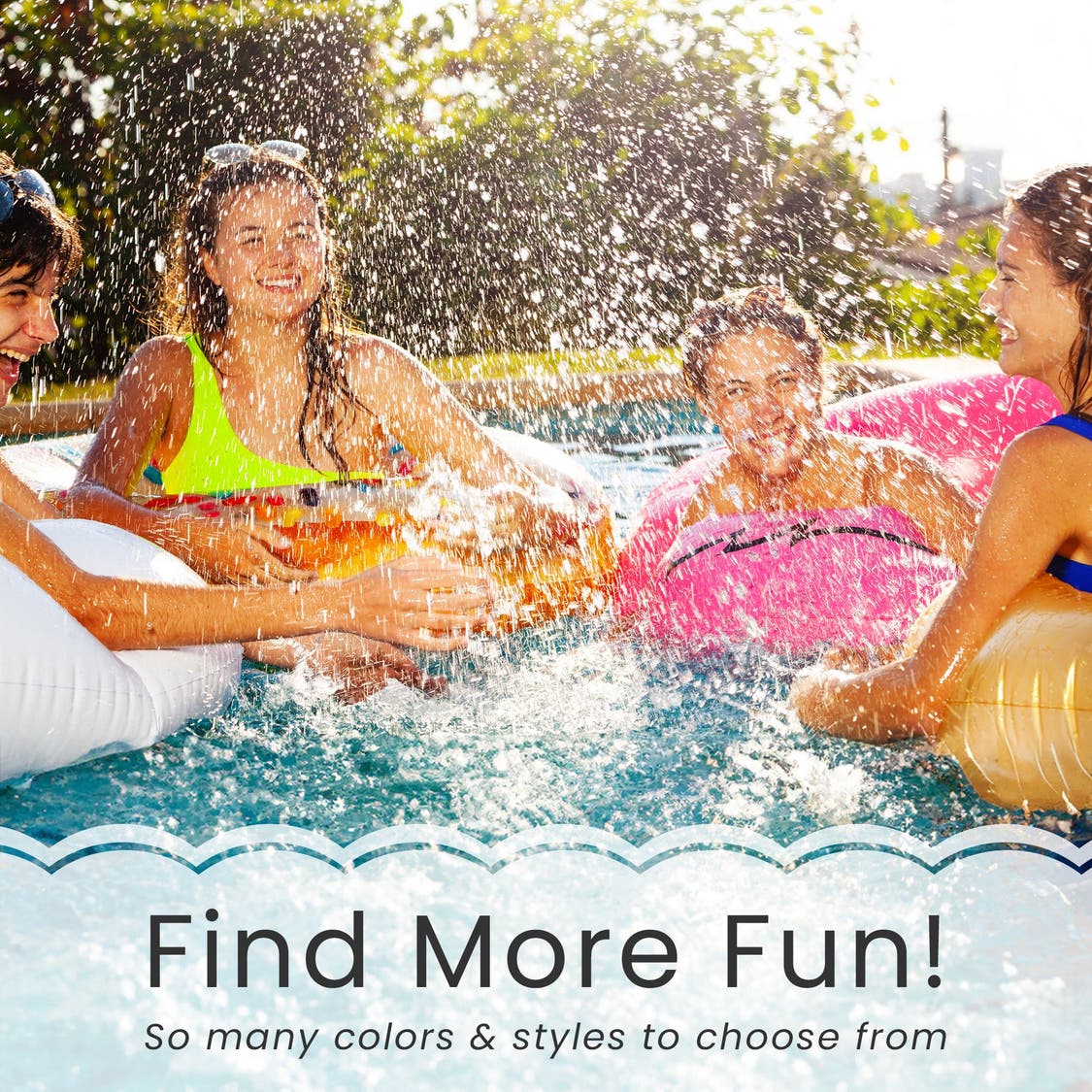 Northlight Floating Swimming Pool Pong Game with Built In Cooler
