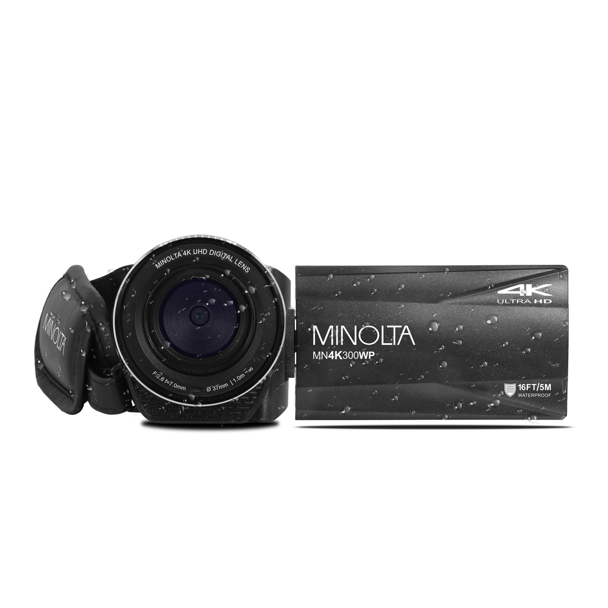 Minolta 4K UHD Waterproof Camcorder | Stoneberry