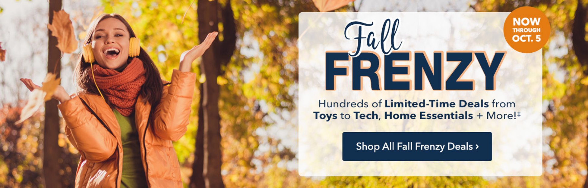 Shop Fall Frenzy Deals