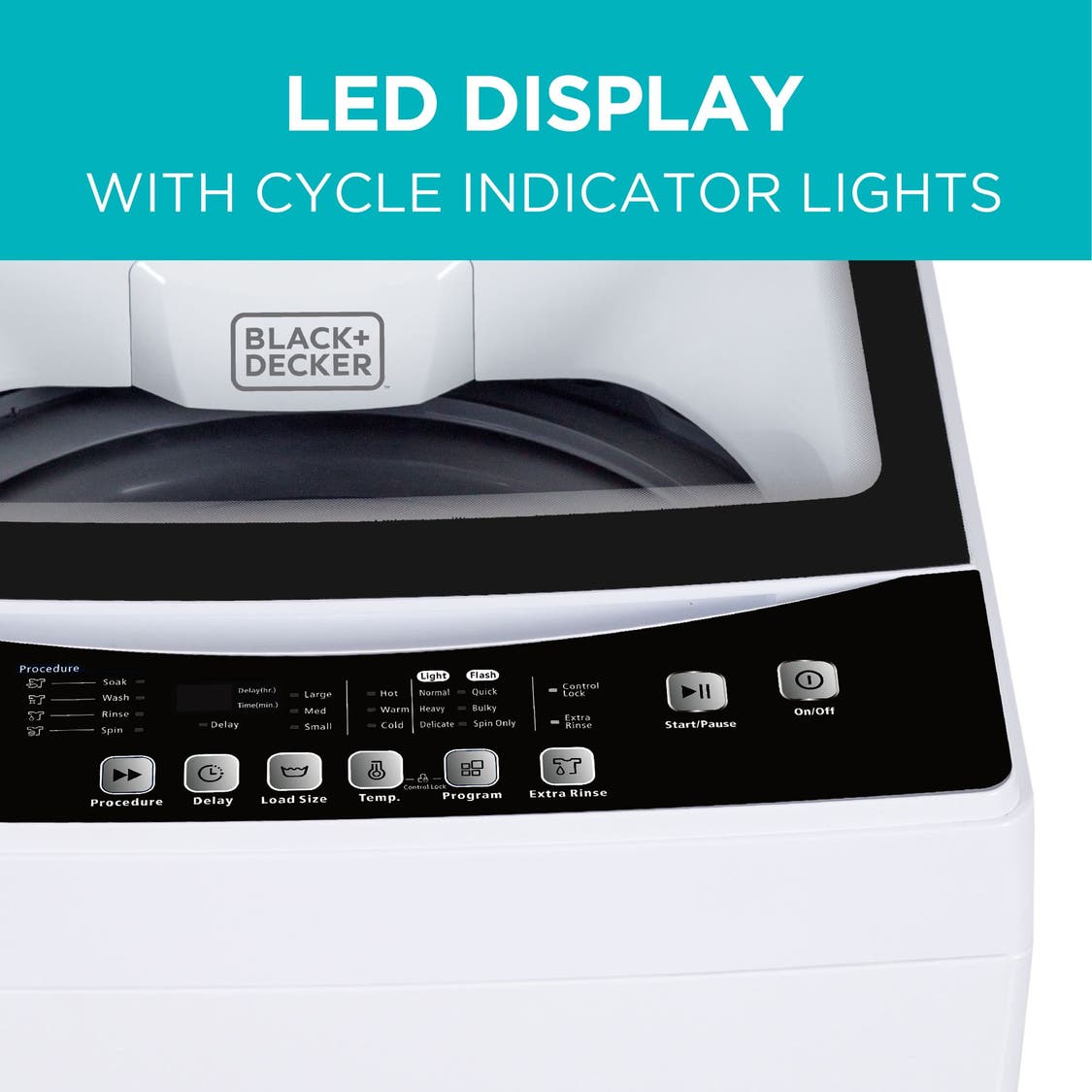 Black+Decker® 1.7 Cu. Ft. Portable Washer