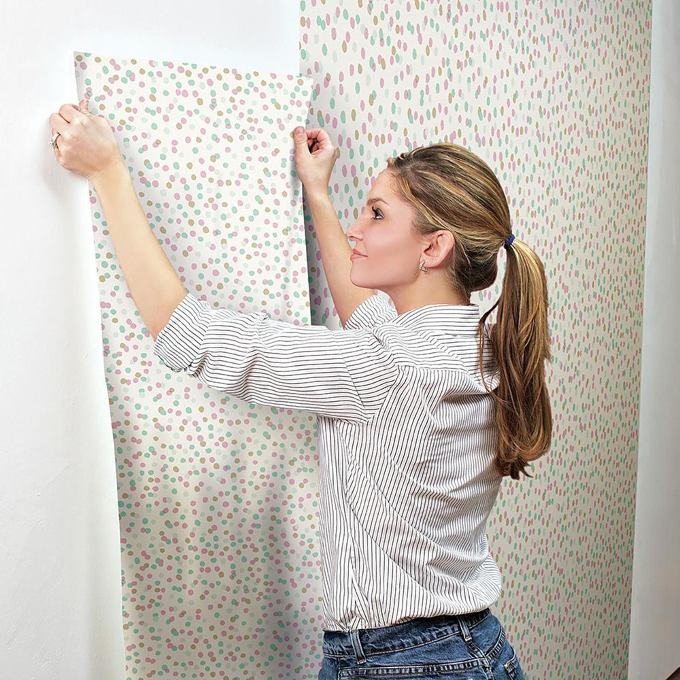 RoomMates Confetti Peel and Stick Wallpaper | Stoneberry