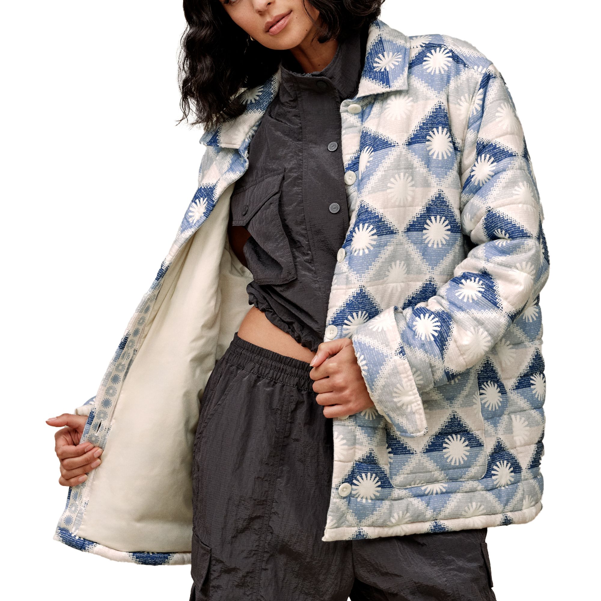 【UGG】Women's Rosalinda Pant UGGblock UGG® Rosalinda UGGblock Pajama Pants | Nordstrom