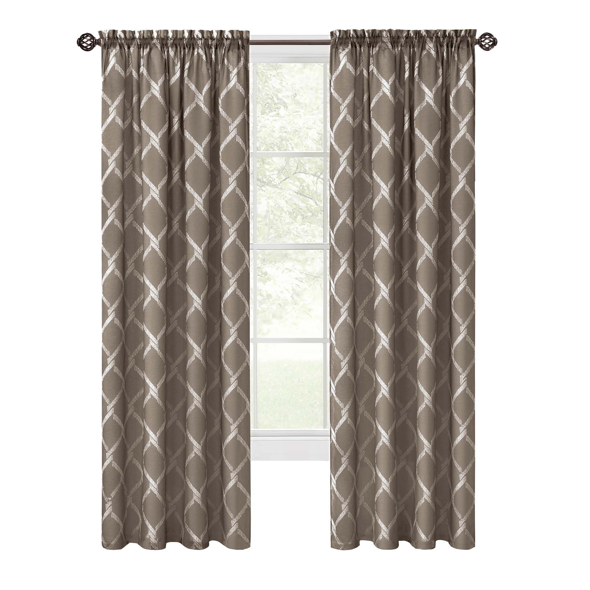 Achim Bombay Window Curtain Panel - Thumbnail 2