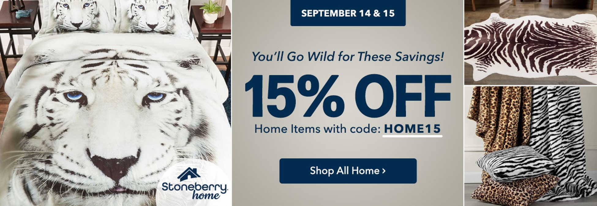 15% Off Home with code HOME15 through September 15. Shop All Home