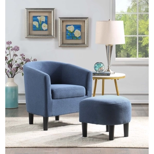 Take a Seat Churchill Chair with Ottoman