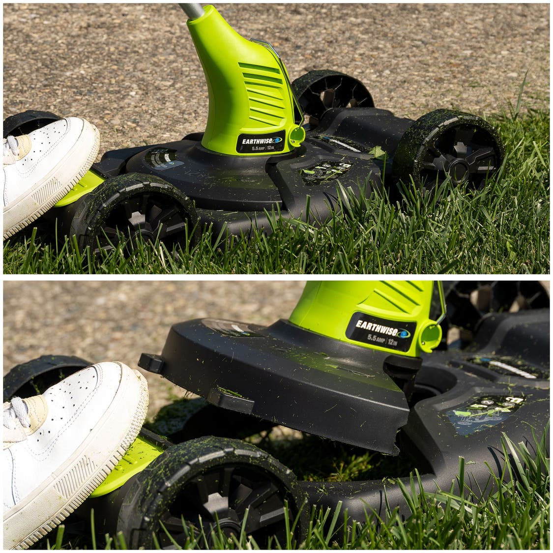 String Trimmer Mower Earthwise 12 Amp Electric Lawn Mower String Trimmer  Earthwise 10 20-Volt Lithium-, image size:1125x1125