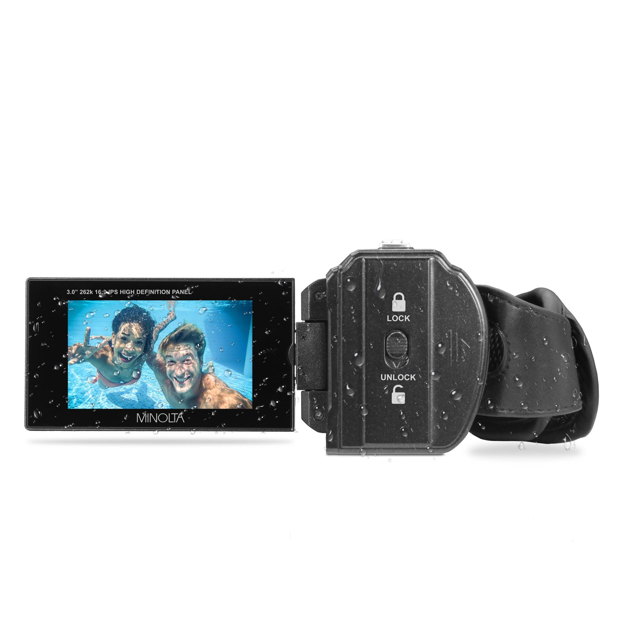 Minolta 4K UHD Waterproof Camcorder | Stoneberry