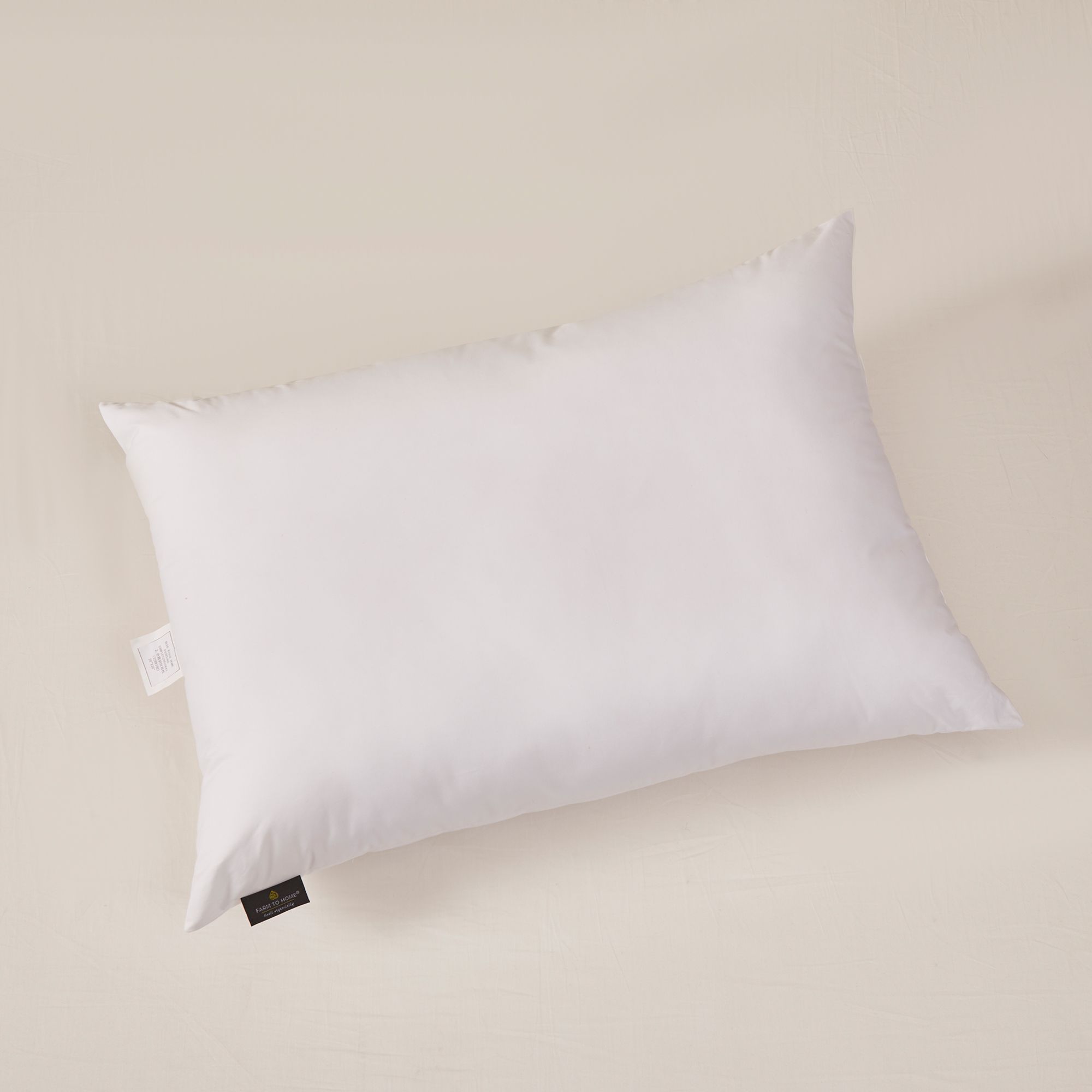 Farm to Home Organic Cotton Blend Down Alternative Pillow - Thumbnail 2