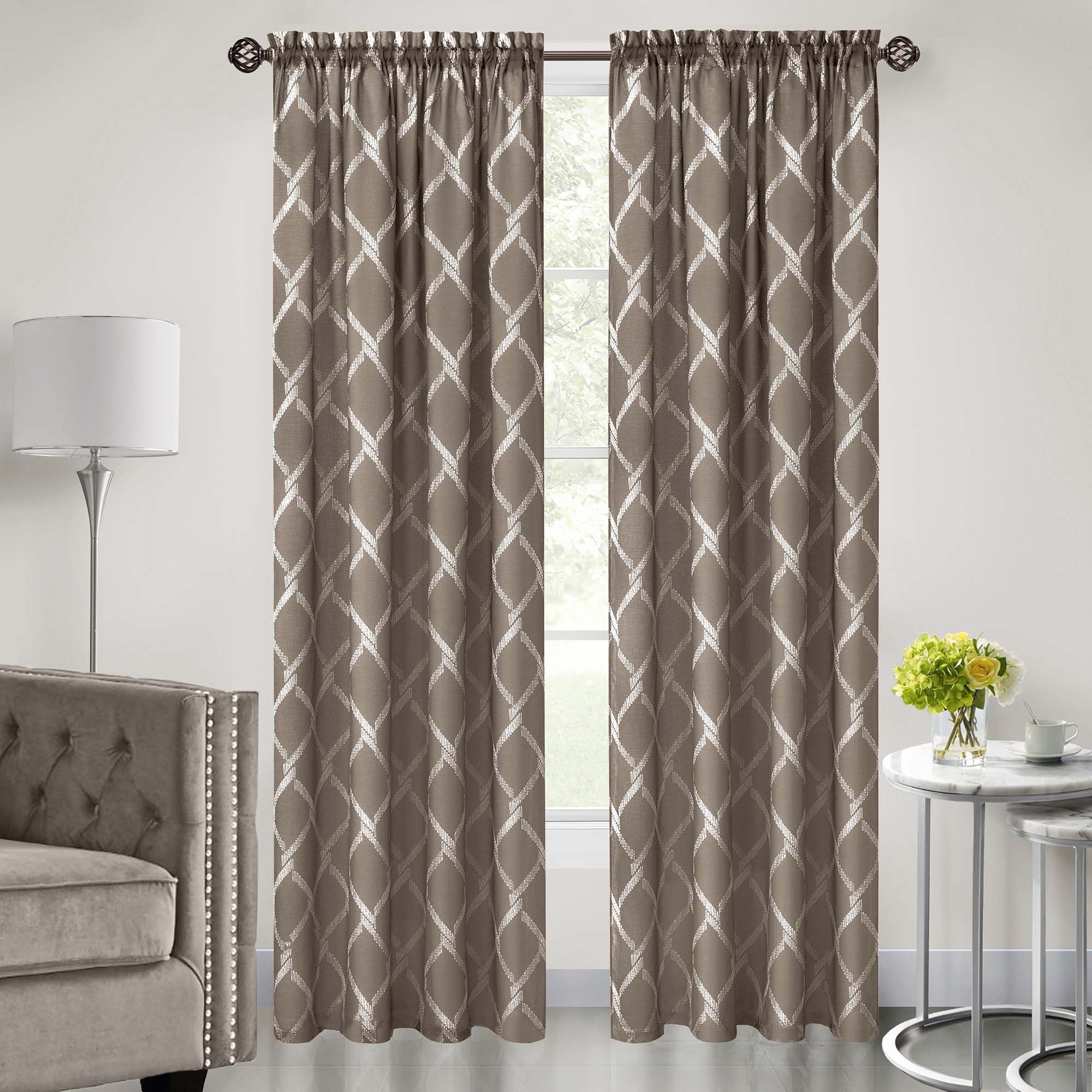 Achim Bombay Window Curtain Panel - Thumbnail 4
