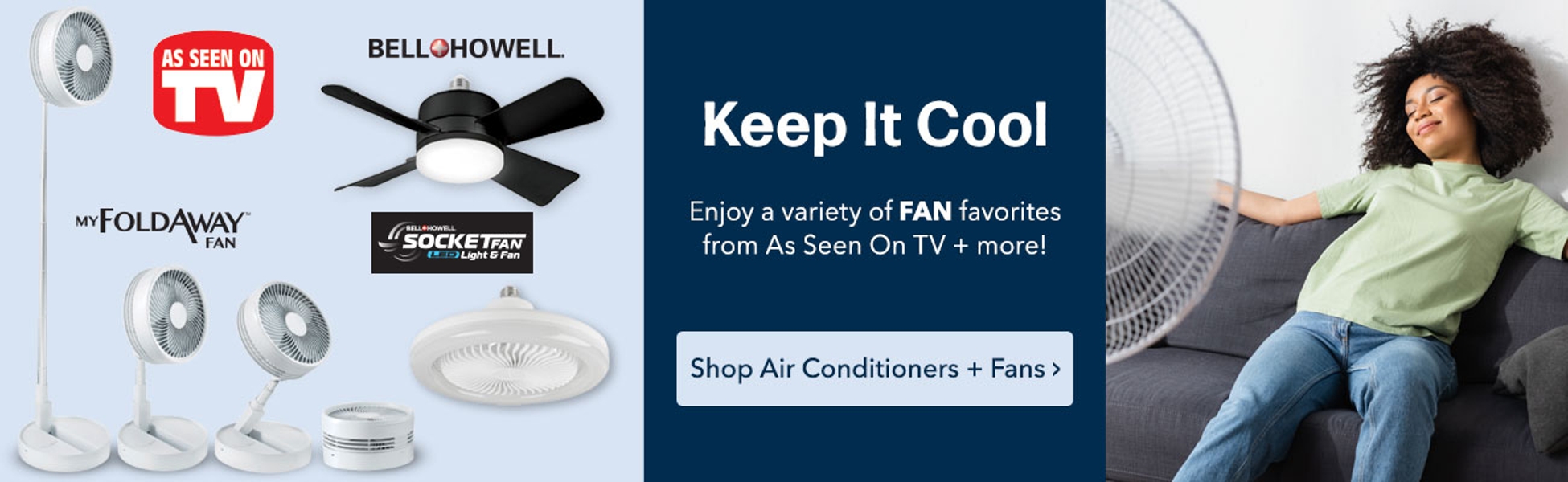 Shop Air Conditioners + Fans