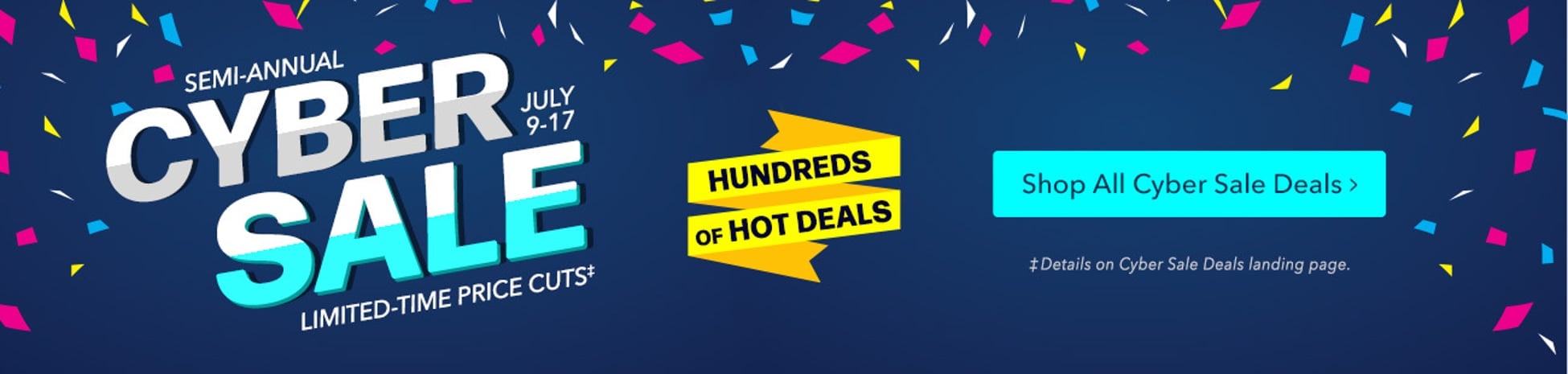Semi-Annual Cyber Sale Deals