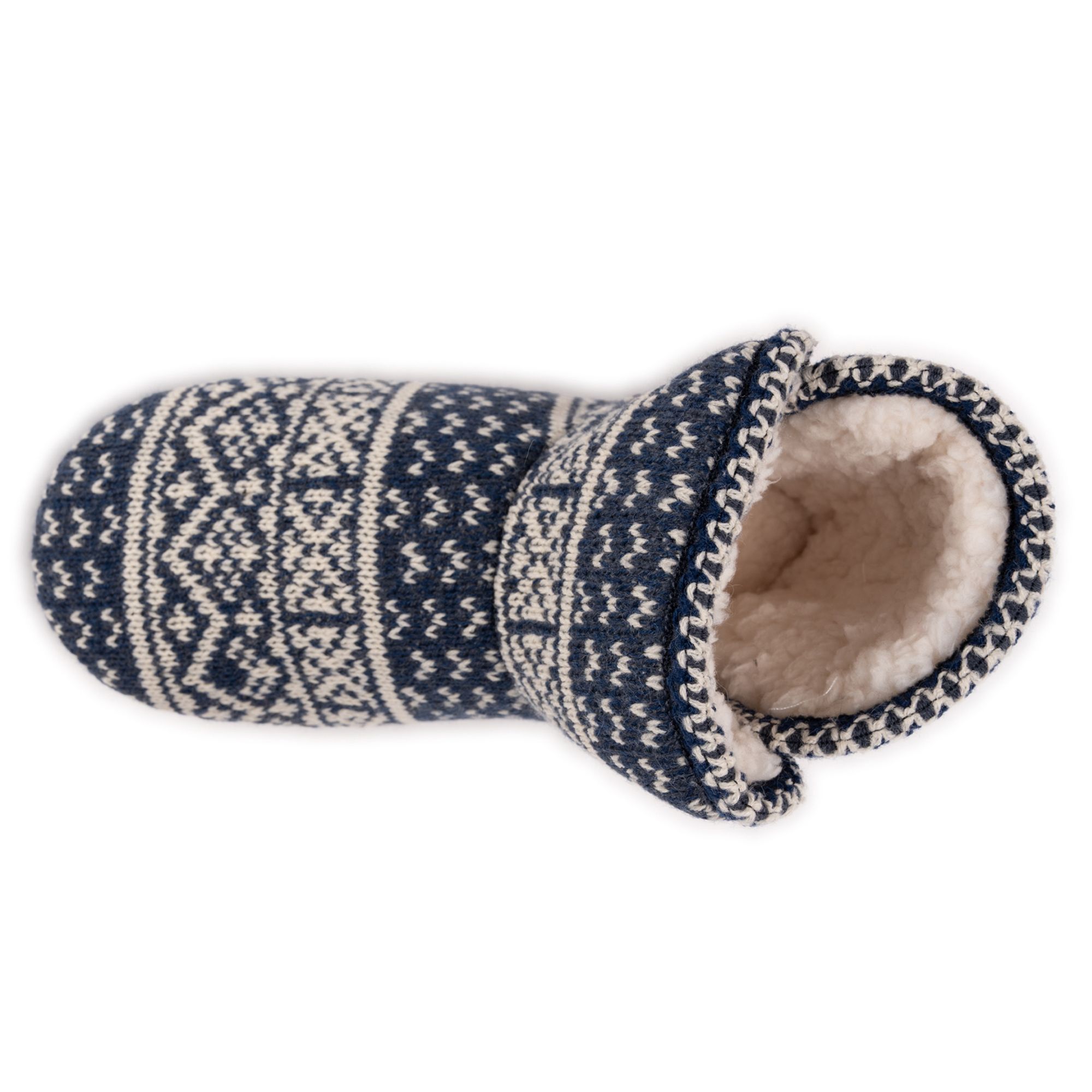 NWT Womens Muk Luks Leigh Slippers XL 11-12 Light Blue -4665