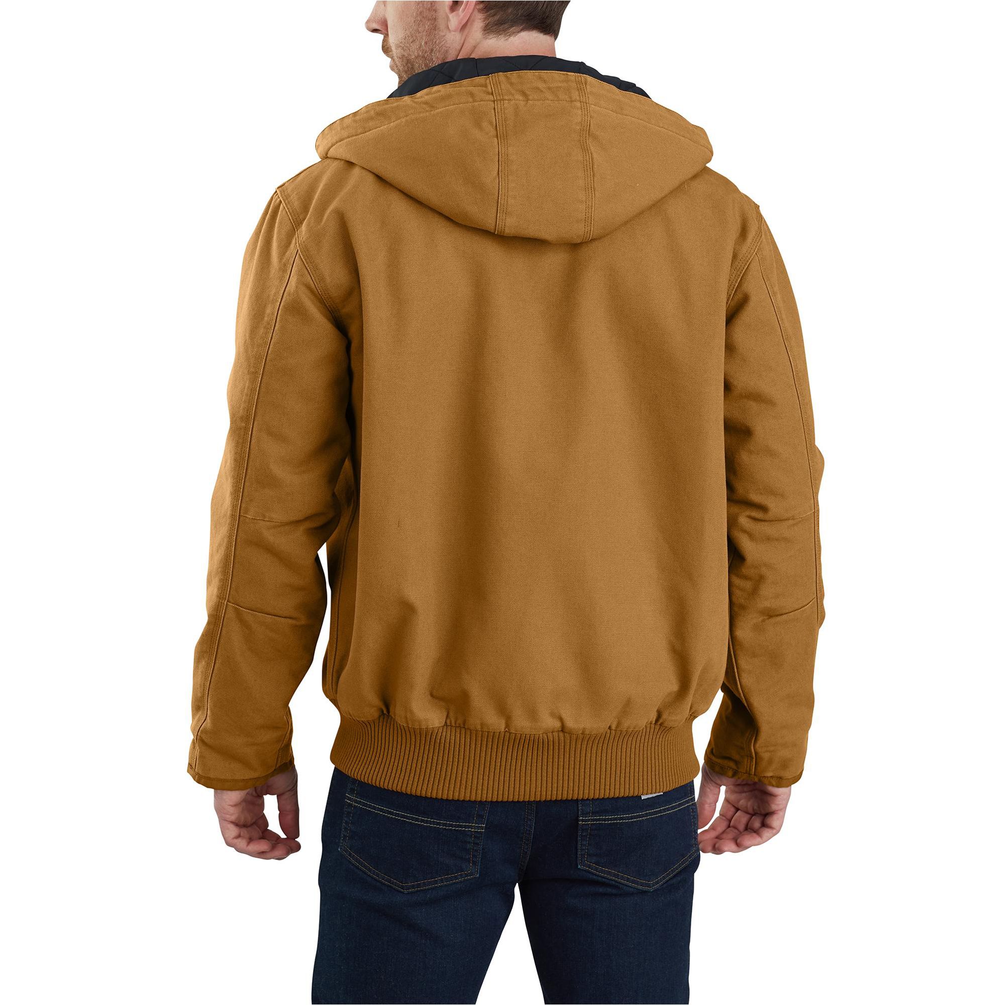 Carhartt Men's Loose Fit Washed Duck Insulated Jacket - Color Out