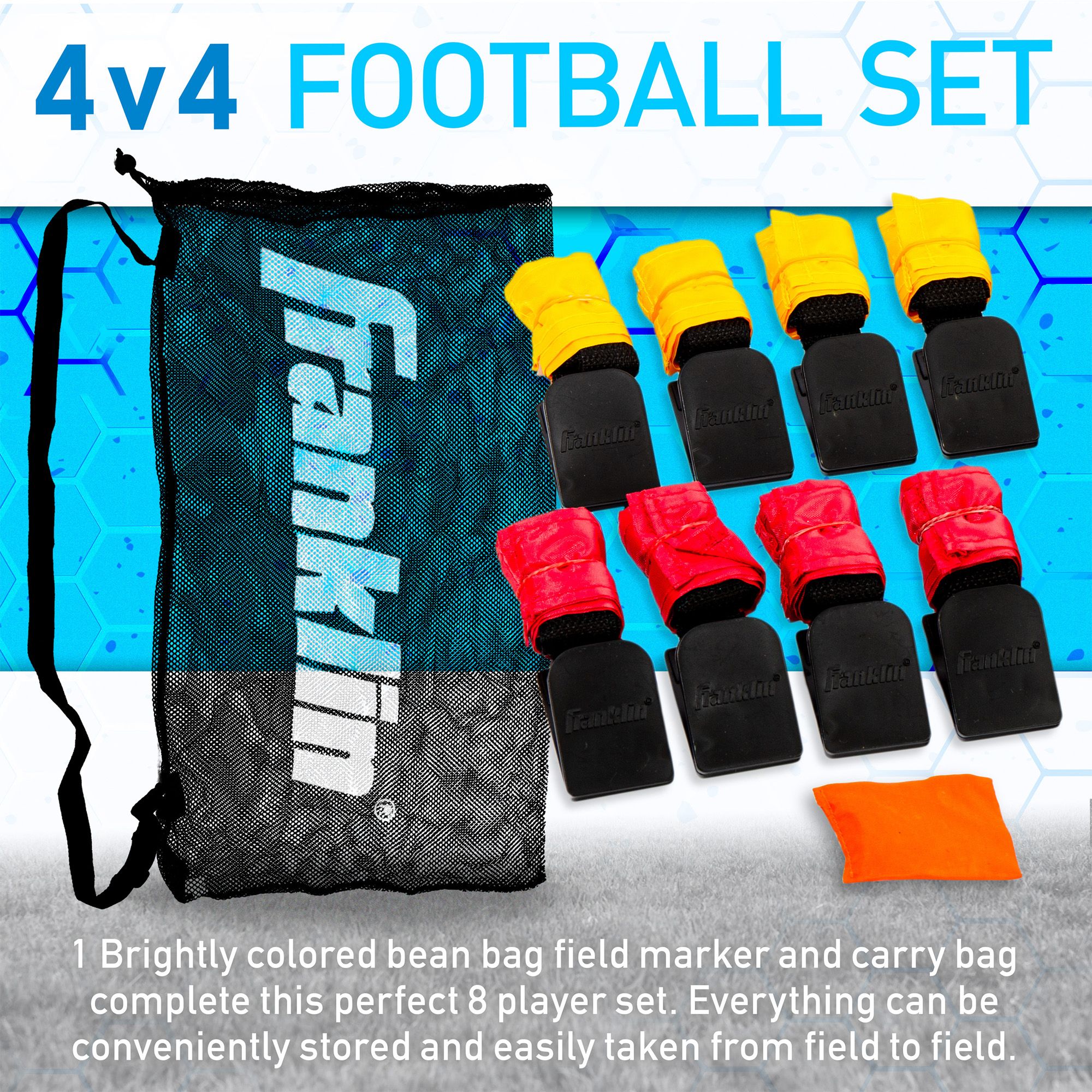 Franklin Sports Flag Football Kit - Thumbnail 4