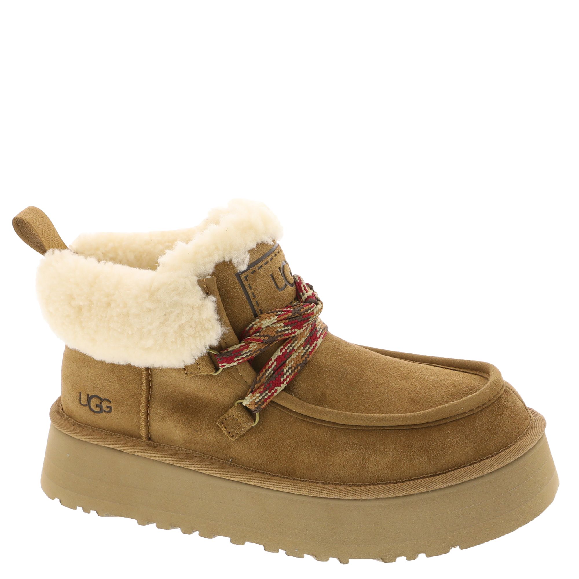 ★追跡&関税込【UGG】W CURLY SHEEPSKIN CUFF HAT UGG CURLY SHEEPSKIN CUFF HAT WOMENS S/M APPLE BLOSSOM REAL