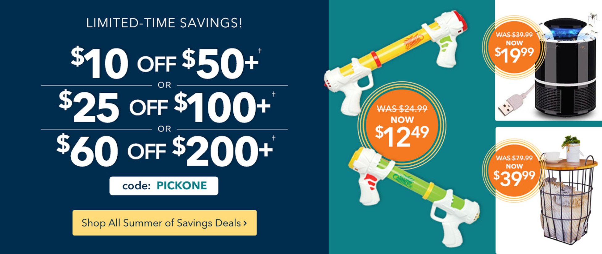 Shop All Summer of Savings Deals
