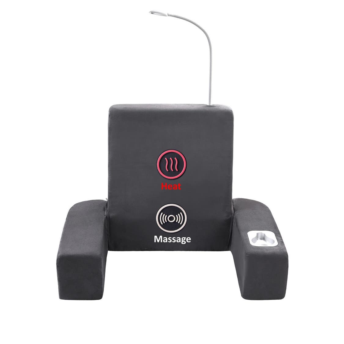 Carepeutic Backrest Bed Lounger with Heated Vibration Massage