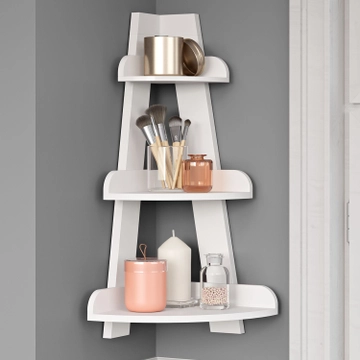 Amery Corner Ladder Wall Shelf