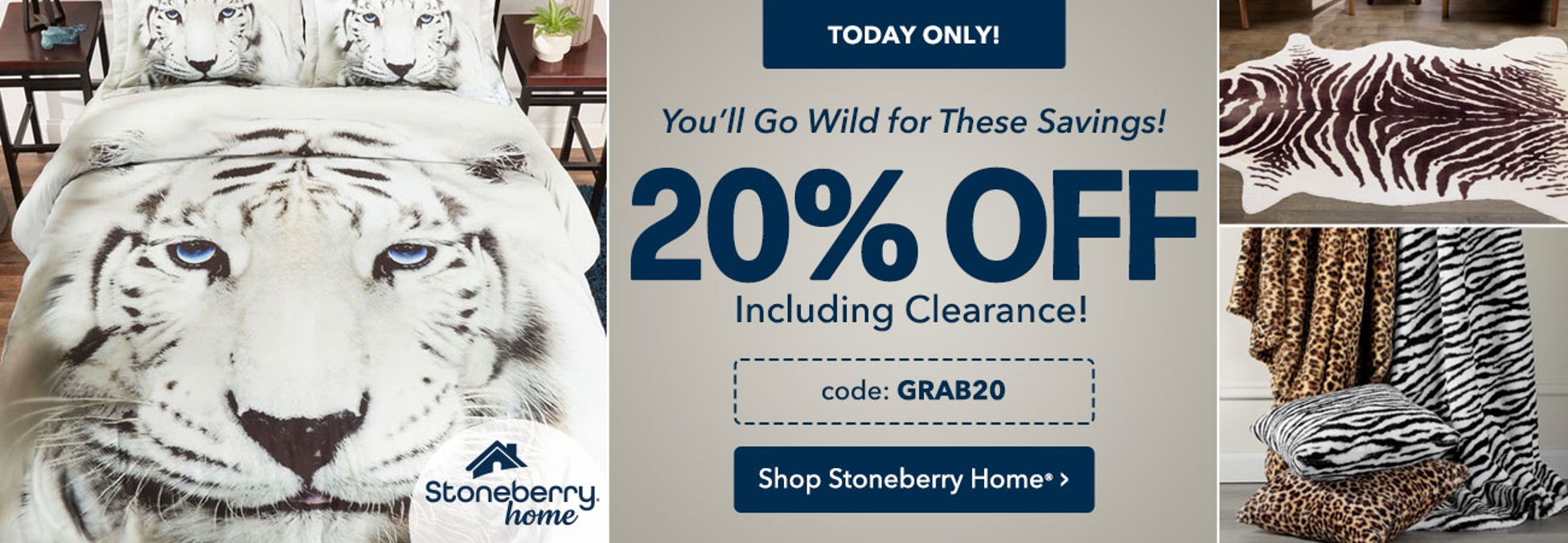 Today Only: Take 20% off orders including clearance with code GRAB20. Shop Stoneberry Home®