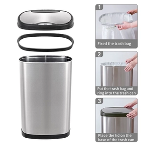 Fanmats NFL Metal Wastebasket