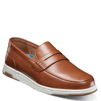 Florsheim Mens Conetta Moc Toe Bit Slip-on Loafer Loafer Florsheim Conetta Moc Toe Venetian Loafer - Business Casual Shoes - Free Shipping Florsheim Mens Shoes